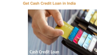 Apply for Cash Credit Loan in India with Bajaj Finserv