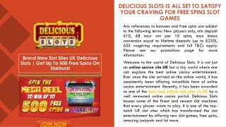 More Delicious Games Beyond Online Slot Machines UK