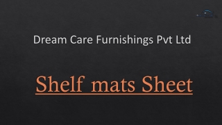 shelf mats