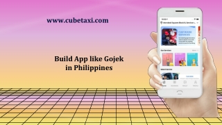 Build App like Gojek  in Philippines
