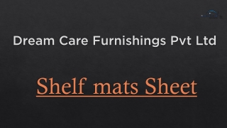 Get printed shelf mat sheets