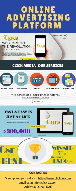 Online Advertising Platform - Click-ae