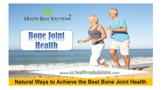 Ways to Achieve the Best Bone Joint Health