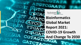 Bioinformatics Market Size, Growth, Opportunity and Forecast to 2030