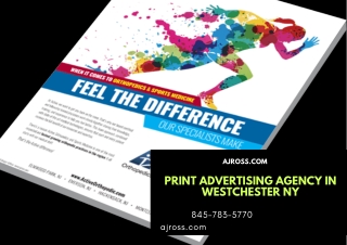 Print Advertising Agency in Westchester NY