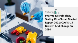 Global Pharma Microbiology Testing Kits Market Size And COVID-19 Impact Analysis