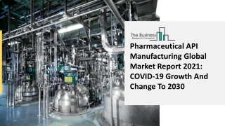 Global Pharmaceutical API Manufacturing Market Size By Service, By Application