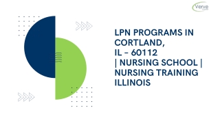 LPN Programs in Cortland, IL – 60112 | Nursing School  Nursing Training Illinois