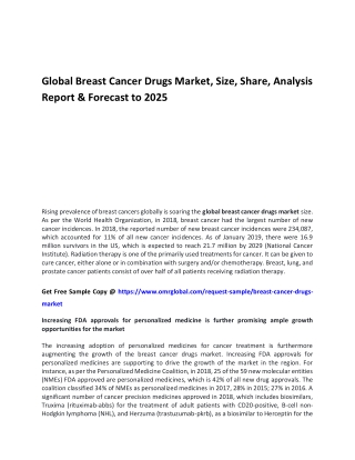 Global Breast Cancer Drugs Market
