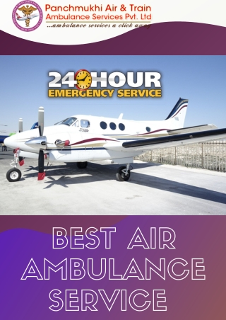 Book Superb Air Ambulance Service in Bhubaneswar by Panchmukhi with All Compulsory Amenities