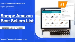 Scrape Amazon Best Sellers List