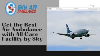 Air Ambulance Service in Bhubaneswar for Patient Relocation with Critical Care