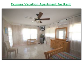 Exumas Vacation Apartment for Rent