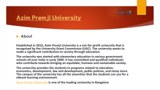 Azim Premji University