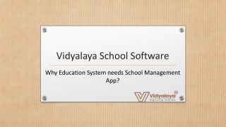 Why Education System needs School Management App