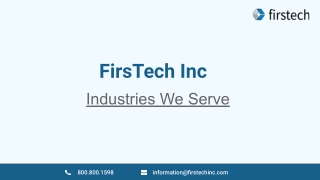 FirsTech Inc