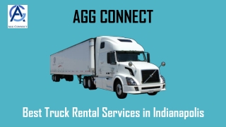 Agg Connect -  Best Truck Rental Services in Indianapolis