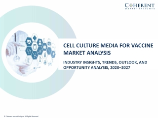 Cell Culture Media for Vaccine Market Forecast Opportunity Analysis - 2027