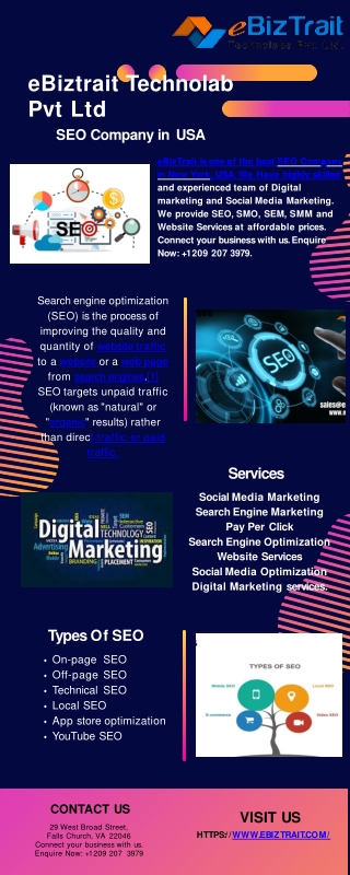 SEO Company in New York - Ebiztrait..
