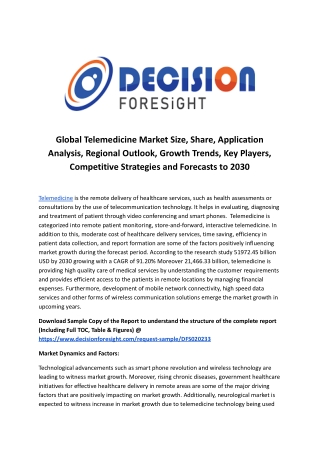 Global Telemedicine Market.docx