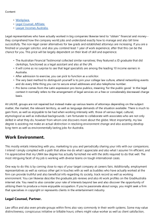 What Is The Best Legal Job