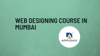 Web Design and Development Training in Mumbai