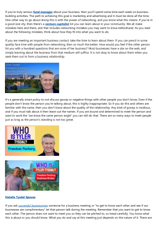 Denver Eliminate These Networking Mistakes for Improved Marketing