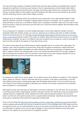 15 Best Blogs to Follow About cuphead free download