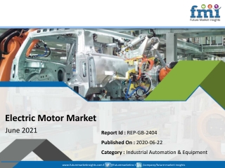 Electric Motor Market