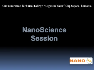 NanoScience Session