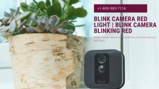 Blink Camera Red Light How to Fix? 1-8009837116 Blink Sync Module Offline