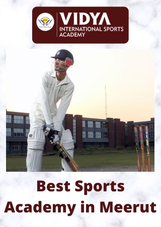 Admission Open Apply now in sports academy