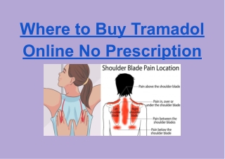 Where to Buy Tramadol Online No Prescription