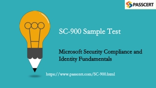 Microsoft Security Compliance and Identity Fundamentals SC-900 Real Dumps