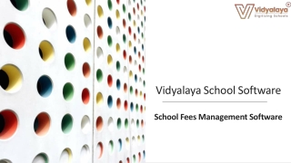 School Fees Management Software