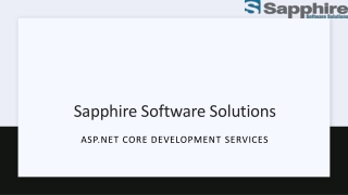 Asp.net Core Development Services