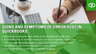QuickBooks Error H202
