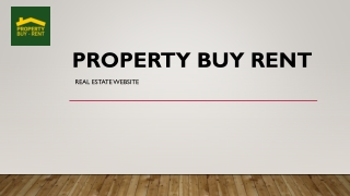 Property Buy Rent | Best Real Estate Online Portal in Pakistan
