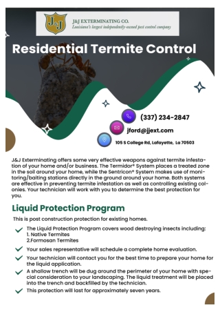 local Pest Control Louisiana | Pest Exterminator Louisiana