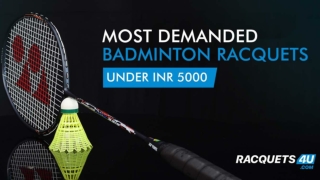 Most Trendy Badminton Racquets Under INR 5000