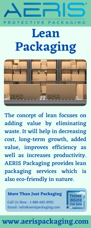 Lean Packaging