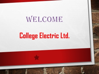 College Electric Ltd.