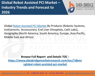 Robot Assisted PCI MarketRobot assisted pci market