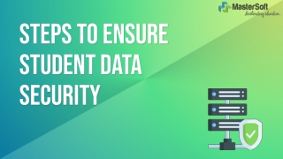 Student data security -PPT