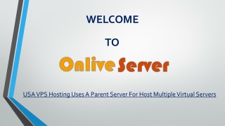 Highly secure USA VPS Hosting -  Onlive Server