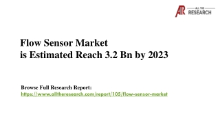 The global Flow Sensor Market