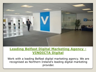 Leading Belfast Digital Marketing Agency