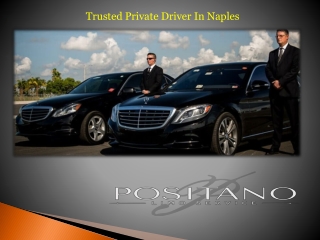 Trusted Private Driver In Naples