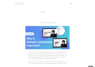 5 Top Reasons to Translate Your Website