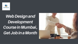Web Designing Course in Mumbai - 100% Job Guaranteed, Request Demo